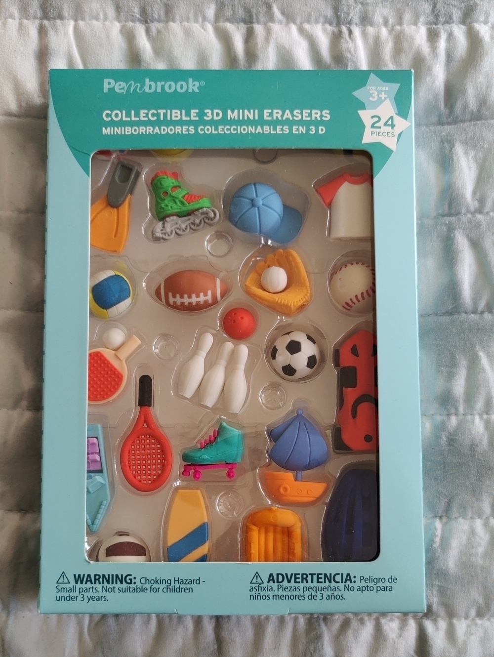 New!Collectible 3D Mini Erasers Y2K Developmental Fine Motor Sport Gears, Balls